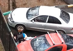 او عکس و فیلم سوپر خارجی درگیر رابطه جنسی است